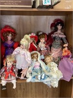 Large doll lot-