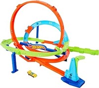 Hot Wheels Toy Car Track Set, Action Loop Cyclone