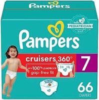 Diapers Size 7, 66 Count - Pampers Pull On
