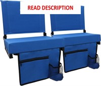 $100  BRAWNTIDE Stadium Seat - Blue  2 Pack  Compa