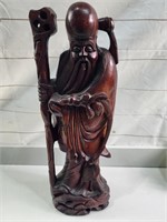 HAND CARVED WOODEN FIGURE