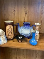 Vintage vase, mug and more