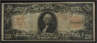 1922 20 $ GOLD CERTIFICATE VF