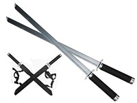 41.75" Deadpool Dual Two Ninja Swords with X Back