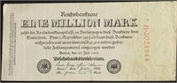 1923 GERMANY MILLION MARKS VF