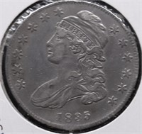1835 BUSTA HALF DOLLAR AU