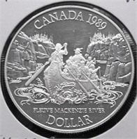 1989 CANADA SILVER DOLLAR PROOF