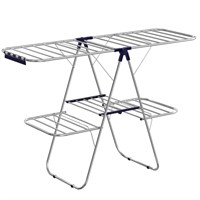 SONGMICS Clothes Drying Rack, Foldable 2-Level