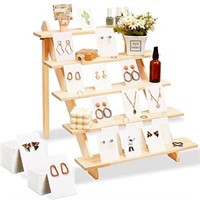 101 Pcs Wood Earring Display Stand Retail Earring