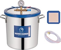 5 Gallon Vacuum Degassing Chamber with Tempered