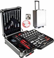 799-Piece Sturdy Tool Set with Aluminum Trolley