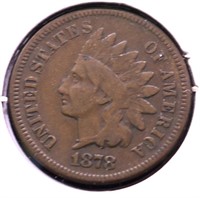 1878 INDIAN HEAD CENT F