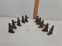 10 Lead Toy Soldiers