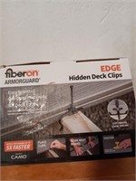 Fiberon Armoraguard Edge hidden deck clips (new)