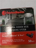 fastening master universal hidden deck fastening
