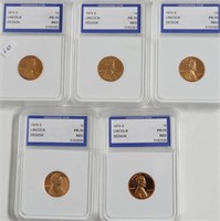 5// 1974 S IGS PF70DC LINCOLN CENTS