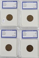 4// 1915 D IGS G4 LINCOLN CENTS