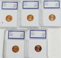 5// 1982 S IGS PF70 DC LINCOLN CENTS