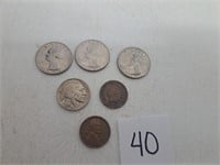US Coin Lot 1895 - 1976