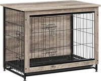 Feandrea Wooden Dog Crate Furniture, 24"  Pet