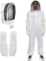 Beekeeping Suit with Glove, Full Body Protection