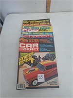 12 Vintage Car Craft Magazines 1977-83