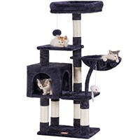 Heybly Cat Tree with Toy, Cat Tower condo for