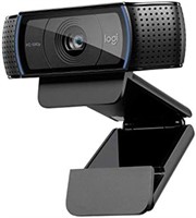 Logitech C920 HD Pro Webcam, Widescreen Video