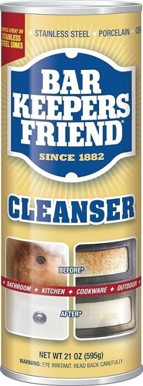 Bar Keepers Friend 11514 Cleanser Powder