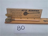 Miniature Metal Bedwarmer in Box