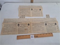 WW2 Ration Booklets No. 1602-86 03 &04