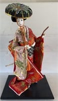 Japanese Geisha Dressed in Kimono JAPAN 18” Tall