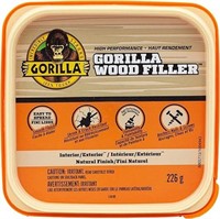 Gorilla High Performance Wood Filler, Stainable &