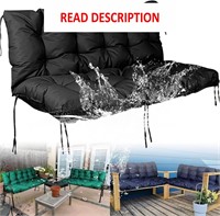 $83  Waterproof Swing Cushions  60x40x5 inches