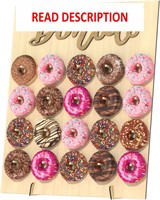 Donut Wall Display Stand  20 Slot Party Decor