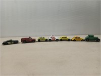Old Hot Wheels, four or VW bugs