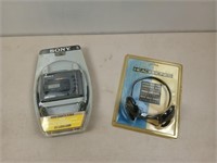 Vintage Sony Walkman and a new set of headphones