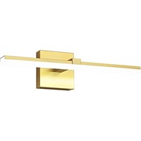 ZUZITO Dimmable Modern Gold Bathroom Light