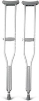 Medline Standard Aluminum Crutches, Medium (pack