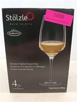 Stolzle German Crystal wine glasses