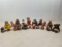 Stone critters Bear collection