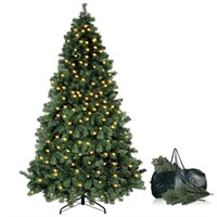 okicoler 6.5ft Pre-Lit Artificial Holiday
