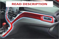 $53  2PCS Red Dashboard Trim  Toyota Camry '18-23