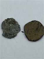 2 X ANCIENT ROMAN COINS UNSEARCHED
