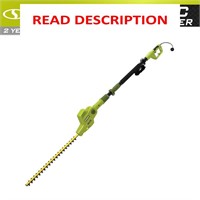 $84  4 Amp Corded Electric Pole Hedge Trimmer