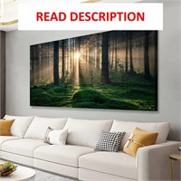 $53  Sunrise Canvas Art - 20x40in - Tree/Forest