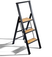 Step Ladder 3 Step Folding, Decorative -