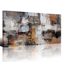 Wall Art for Living Room - Abstract Canvas Wall