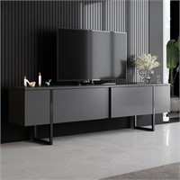 Siaosi TV Stand for TVs up to 88" with Fireplace