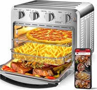 Geek Chef Air Fryer Toaster Oven Combo,16QT